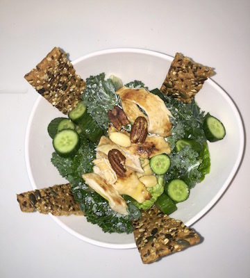 chicken kale salad